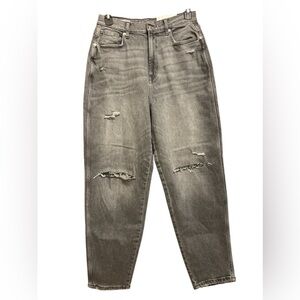 Arizona Jean Co. Womens Junior Jeans Sz 13 Pinched Waist Baggy Jean Tapered Leg